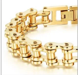 Mode-bijoux hip hop bijoux hommes bracelets titane acier bracalet style rock mode chaude sans expédition