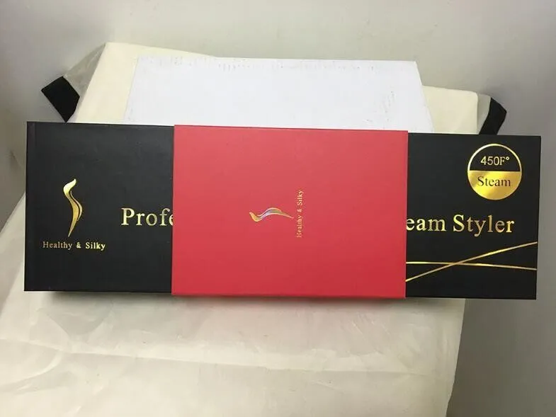 Nuovo 55W Parrucchiere Professionale Steam Styler Ceramica Piatta