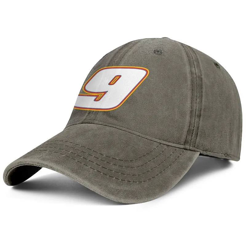 Chase Elliott # 9 Logo Berretto da baseball in denim unisex dotato di fantastici cappelli eleganti personalizzati 2018 Driver più popolare NASCAR 9 2019 Patri321R