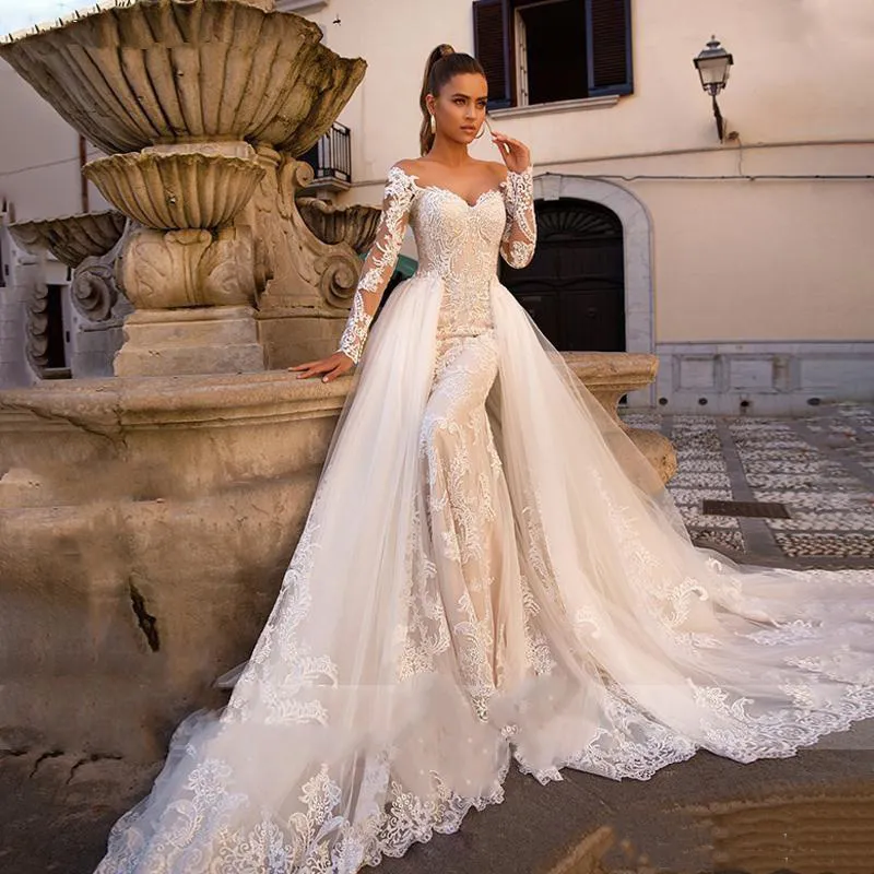 Mermaid clearance wedding gown