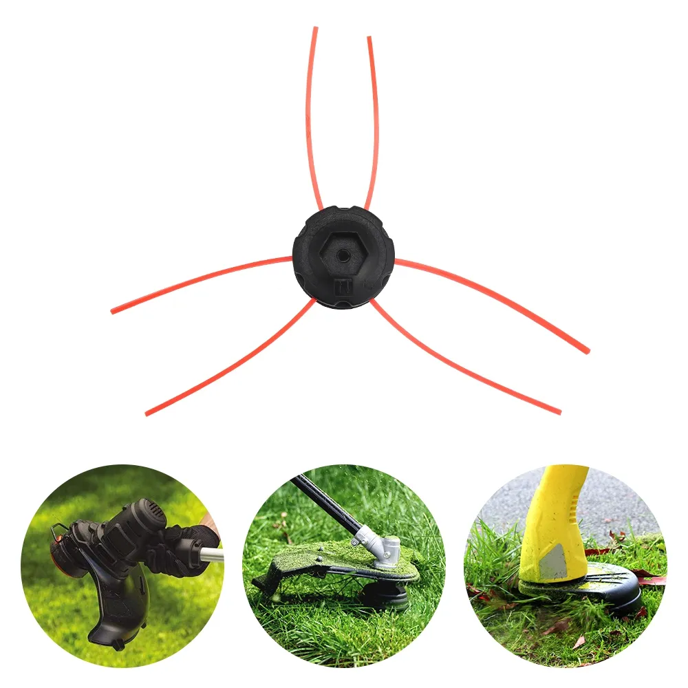 LawnMaster Trimmer Head Durable Nylon Line Cutter For Efficient Grass