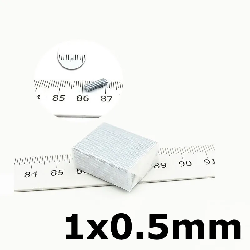 Diamètre Du Micro Aimant. 1x0.5 Mm Précision Petit Disque Imanes