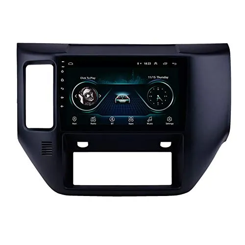 Android Car Video Radio 9-calowy ekran dotykowy GPS Nawigacja GPS na 2011-2015 Nissan Patrol z Bluetooth WIFI Wsparcie Carplay SWC