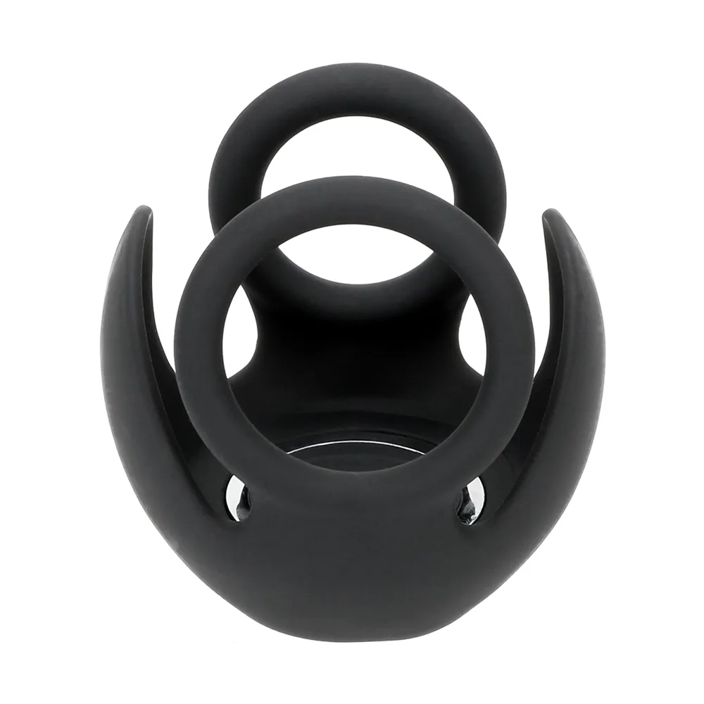 penisring mit hoden Penisring „Weighted Swinging“ mit schwingenden, schweren Hoden | dehnbar