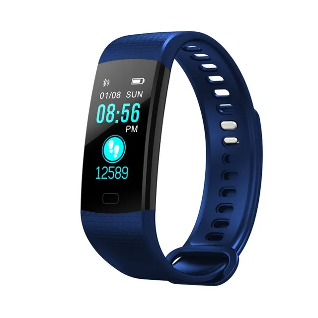 Y5 montre intelligente oxygène sanguin moniteur de fréquence cardiaque Fitness Tracker montre-bracelet intelligente étanche passomètre Bracelet intelligent pour iPhone iOS Android