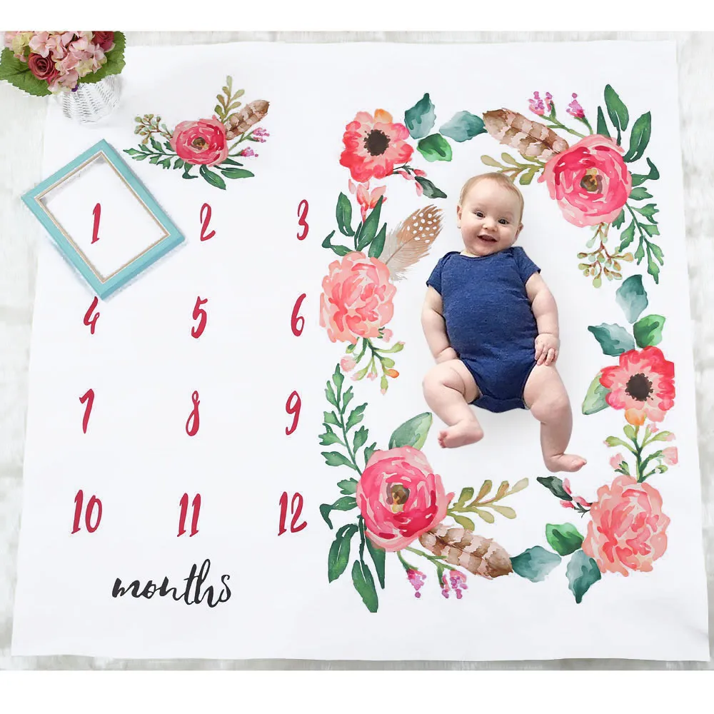Baby photoshoot online background blanket