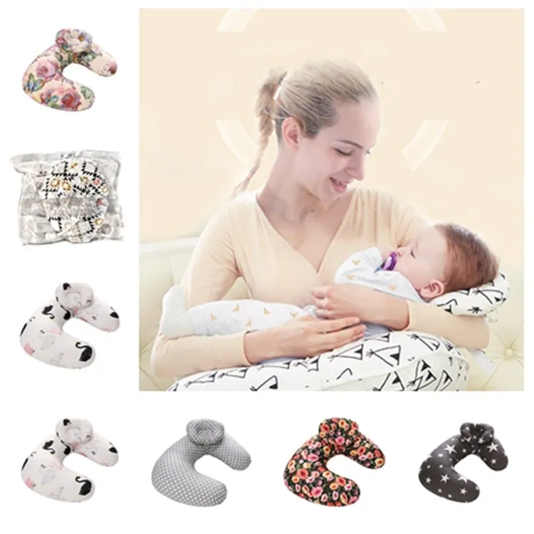 Moderskapskuddar kudde 27Style Breast Nursing Pillow Baby Nursing Graviditet Moderskap Kuddar Spädbarn Cartoon Löstagbar U Shape Cushion T2G5058