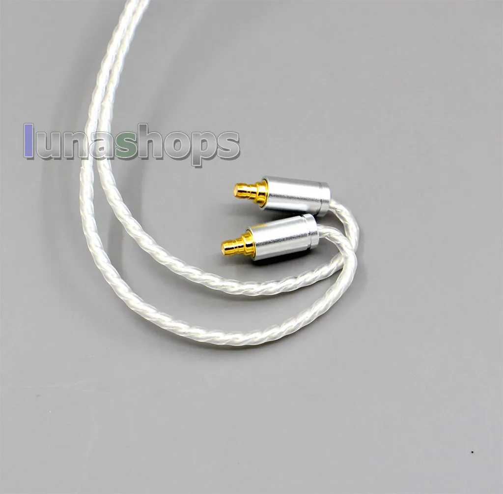 XLR Balanced 3.5mm 2.5mm Hi Res Silver Plated Headphone Cable For Sennheiser IE400 IE500 Pro LN006457
