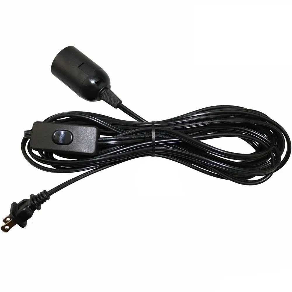 スイッチ付きの延長コード オフスイッチ延長コード、E26ベース