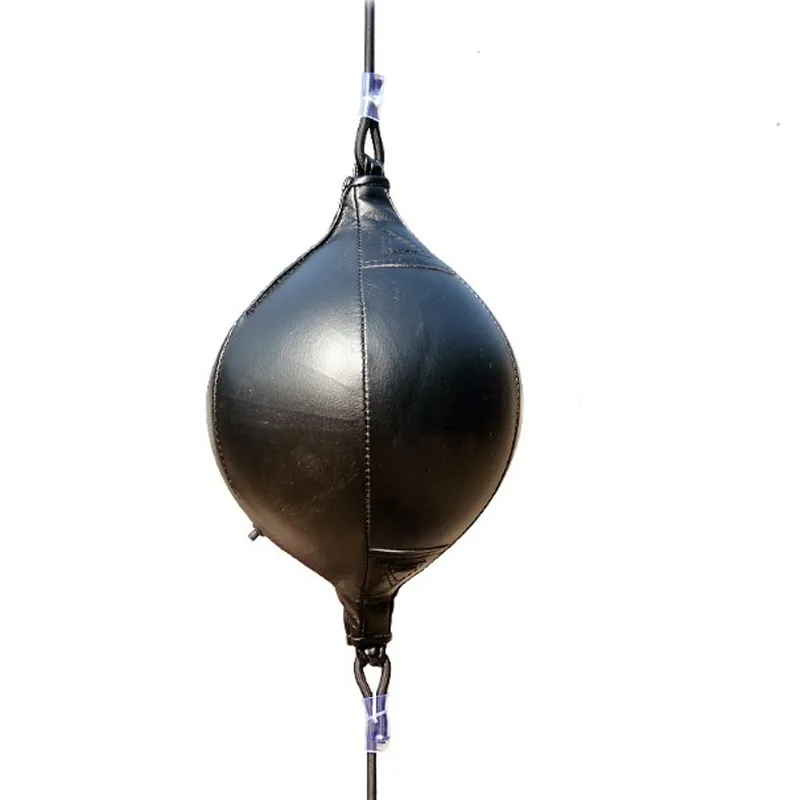 PU Boxing Training Punching Bag Fitness Muay Thai Double End Boxe Vitesse Ball Poire Gonflable Équipement De Boxe Bodybuilding T2004234g