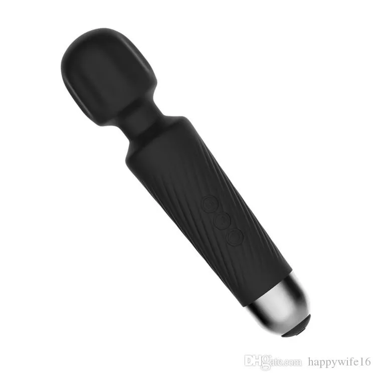 Happy Wife Rechargeable Wand Vibrator Silicone &... From Hksexdoll, $11.76 
