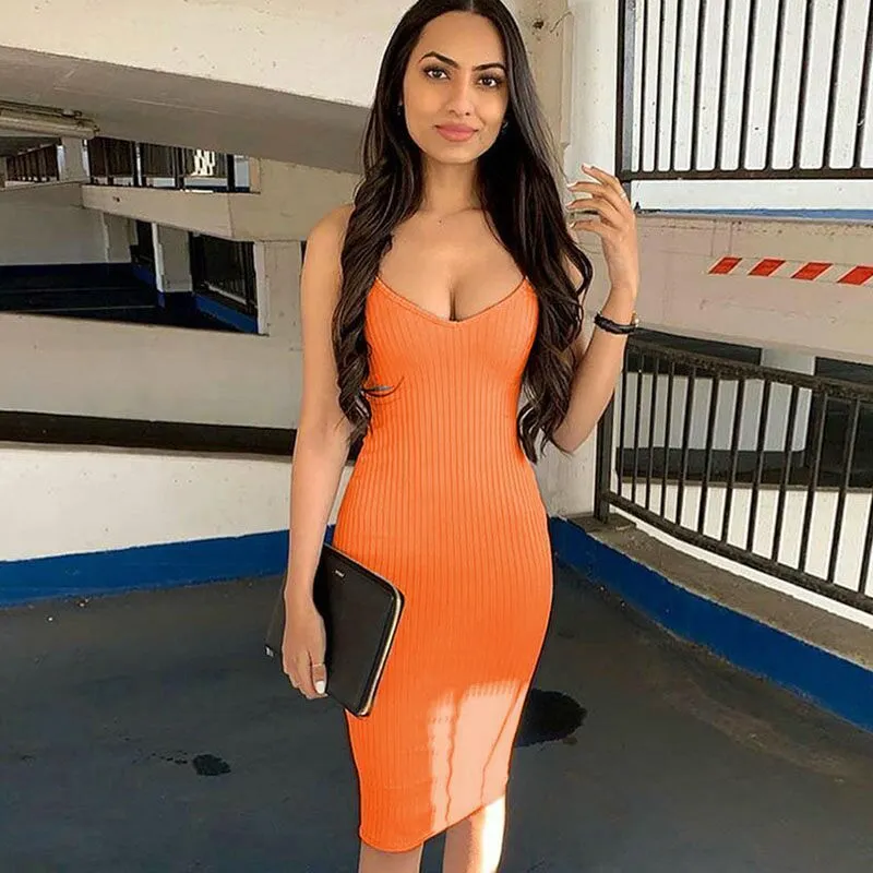 orange tight dresses Cut-Out Short Bodycon Hoco Dress: Juliet JT986A Orange / 2