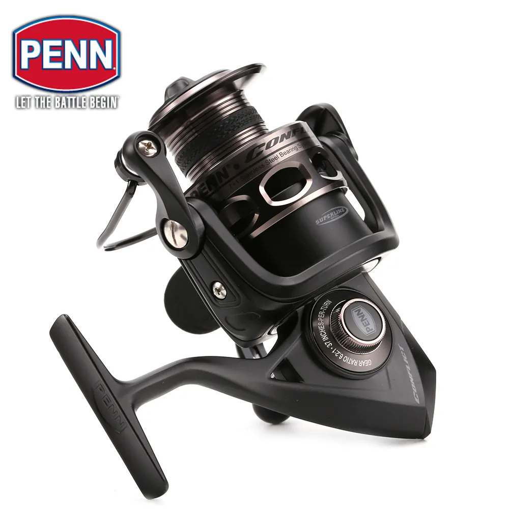 Reels Original PENN CONFLICT CFT 20008000 Full Metal Spinning Fishing Reel  7+1BB HT100 Sea Fishing Reel Freshwater Saltwater From Qlzd, $213.31