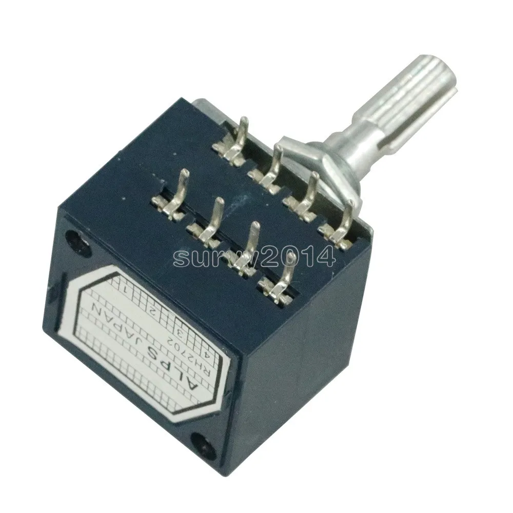 Rotary Potentiometer 50K 100K LOG ALPS RH2702 Audio Volume Control Pot