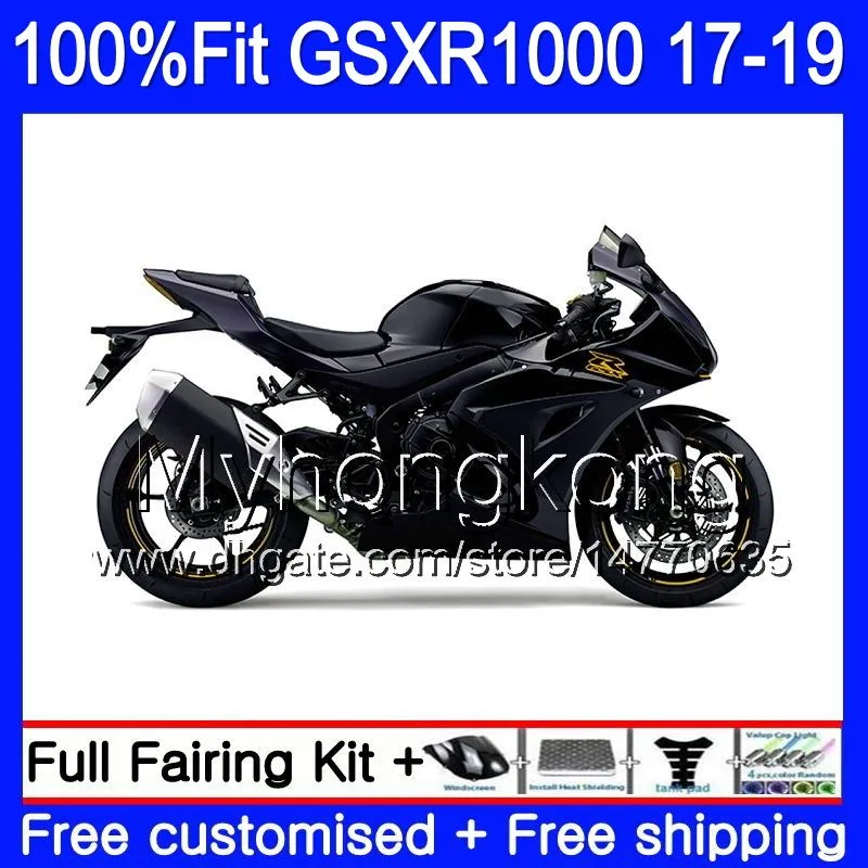 スズキGSX R1000 K17 GSX-R1000 GSXR 1000 331HM.64 L7 L8 GSXR-1000 GSXR1000 17 2017 2017 2018 2018 2019 2019 2019 2019年販売フラットブラックOEMフェアリング