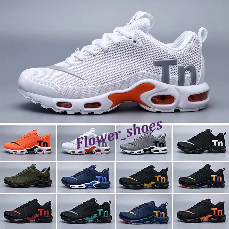 Plus Tn أحدث برنامج Mercurial الهواء بالإضافة إلى Tn Ultra SE Black White Blue blue blue brown Outdor Shoes Outdor tn Mens Trainers Mens Sneakers 40-46 W2