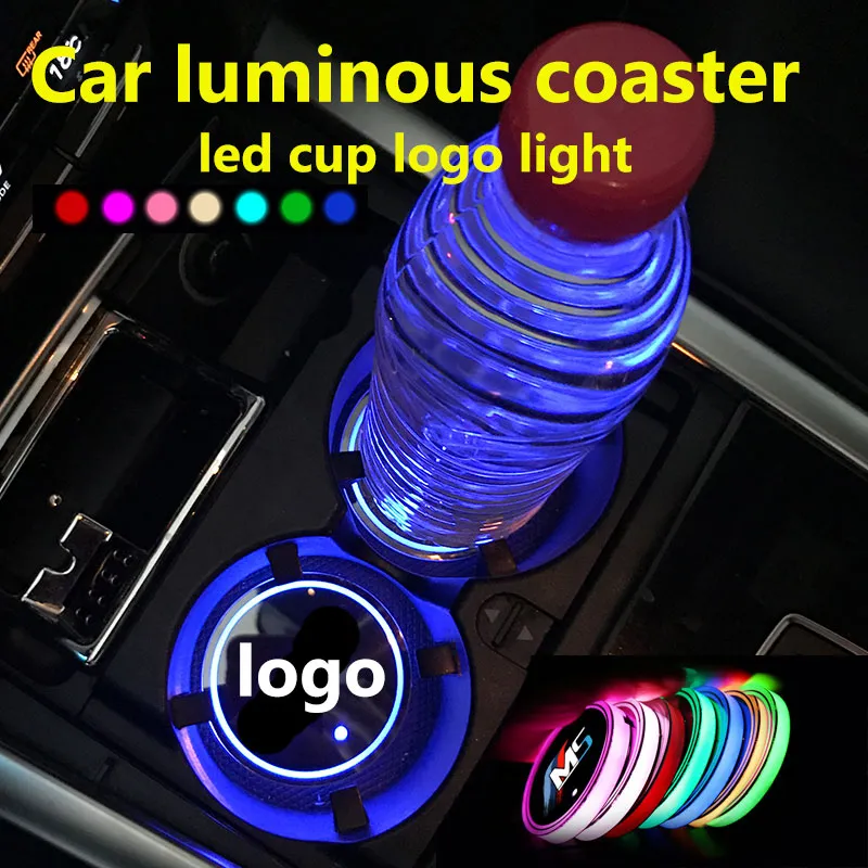 Multi Colorful LED Cup Holder For Car Dome Interior Lamp With Ultralux