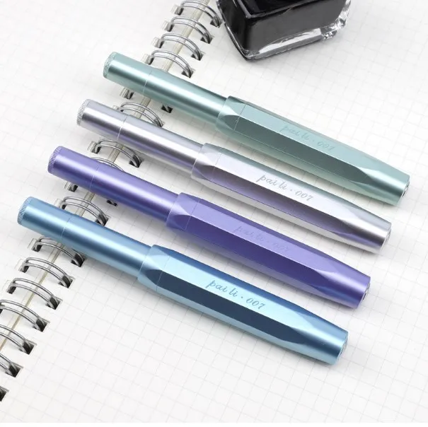 Plastic body Pocket Travel Iraurita fountain pen 0.38mm/0.5mm Ink pens Simple fashion design writing signing pen 1024