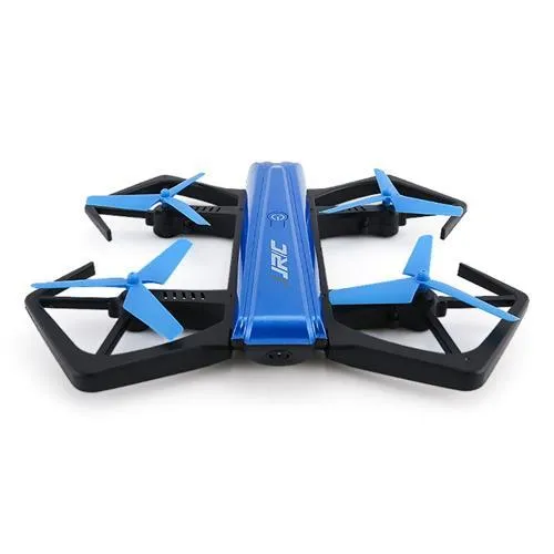 JJRC H43WH 블루 크랩 접이식 WiFi FPV 드론 BNF + 추가 500mAh li -po 배터리 - 파란색