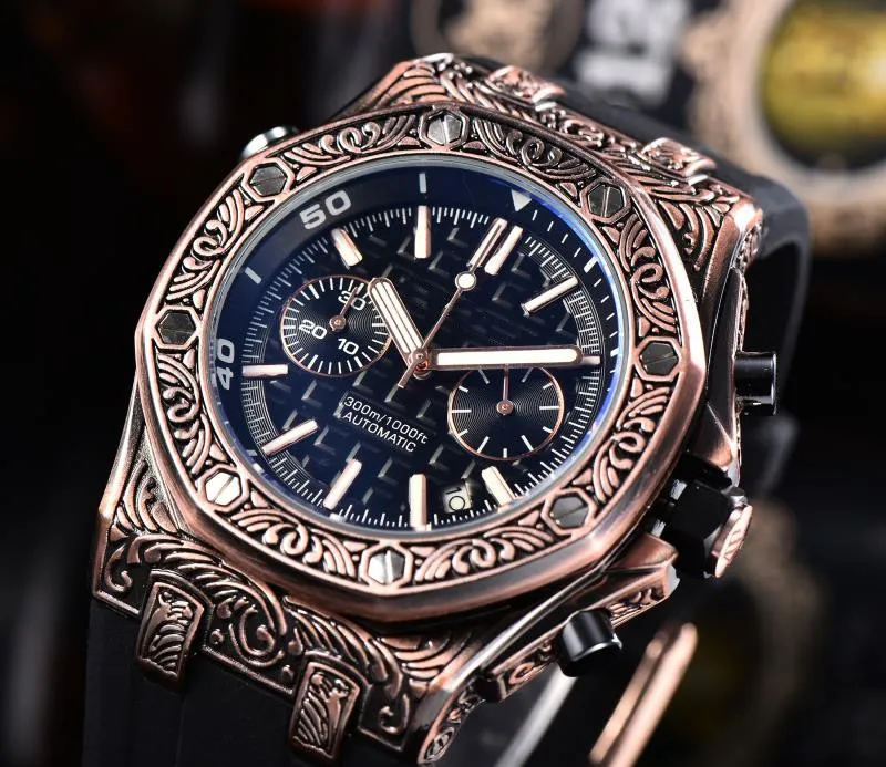 haut marque hommes montres de luxe montre à quartz Mode Hommes lumineux Armée-étanche Bracelet hommes montre Relogio Masculino 2020