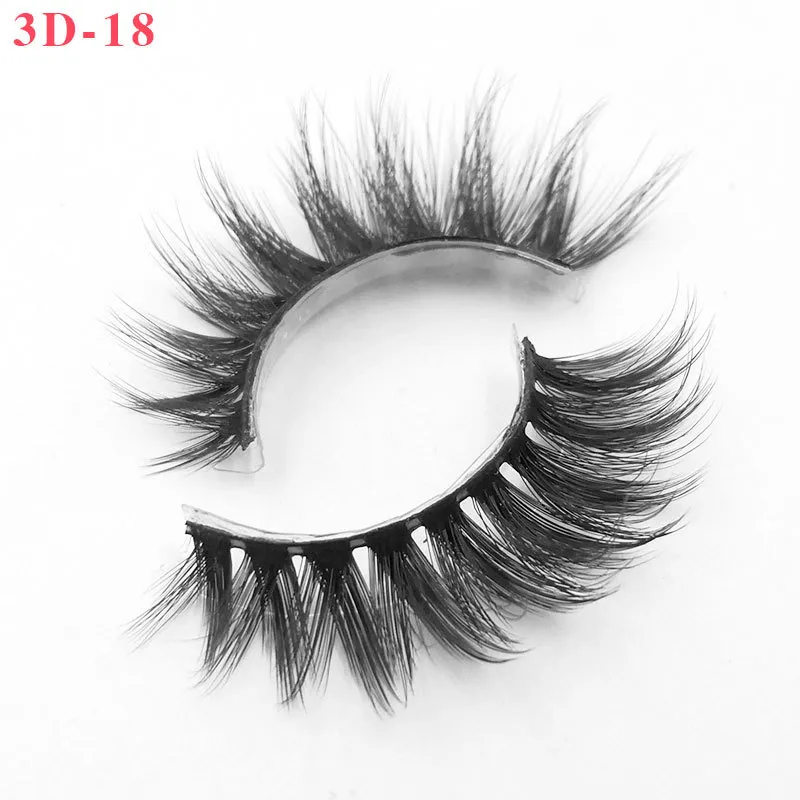 Fashion false eyelashes synthetic hair 5 pairs set with luxury packaging box thick natural long fake lashes extension 7 models DHL Free