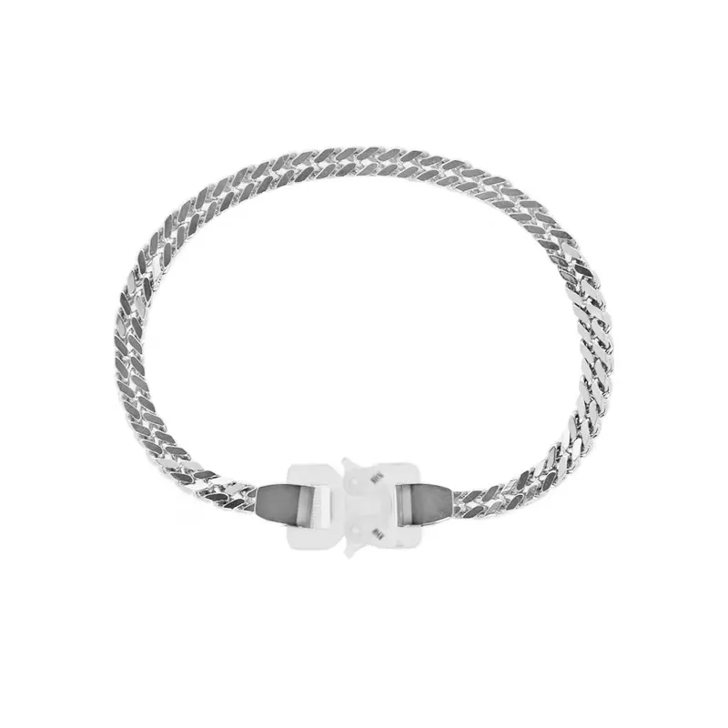 Collier Punk Barbelé Unisexe - Chaîne à Pointes Style Gothique Hip-hop - Pour Hommes Et Femmes