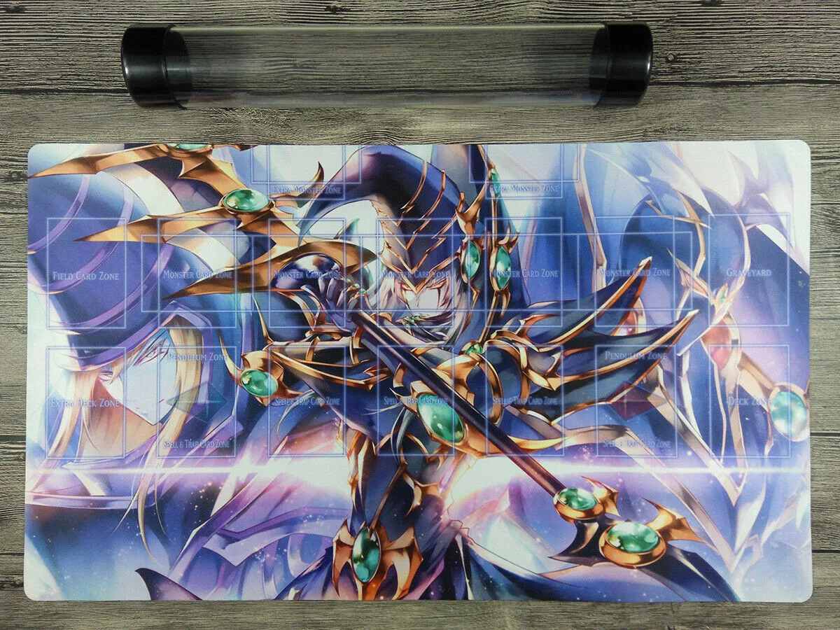 YuGiOh Dark Magician Master Rule 4 Card Playmat with Rubber Surface and  Free Tube Multicolor from Dhgate Card Games - price 24.18