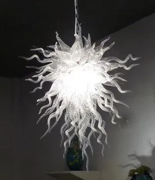 ランプモダンなデザインイタリアンスタイル屋内ホワイトドロップライトシャンデリアLighting Led Light Hand Blownown Murano Glass Chandelier