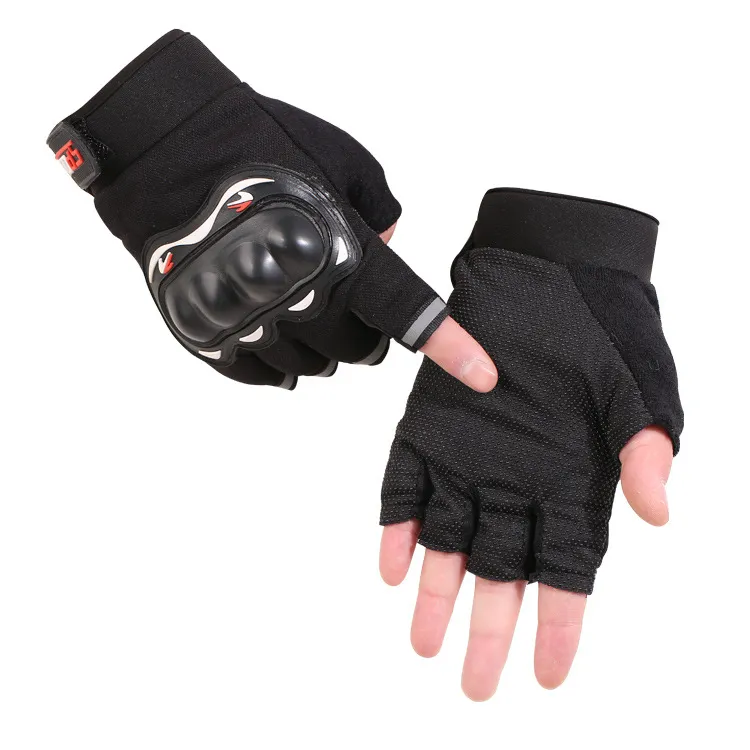 Fashion-Half finger tactical gloves military fans fighting anti-skid anti-cutting special forces outdoor sports riding gloves freeship