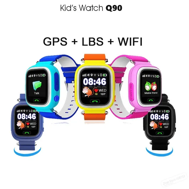 Q90 gps discount kid smart watch