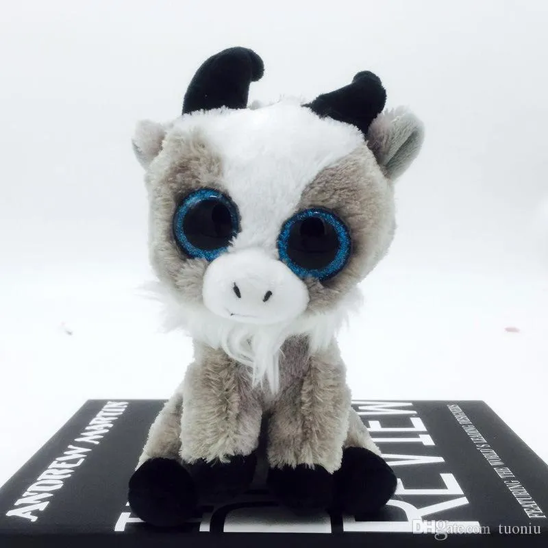 ‍Peluche Zorro Fox Ojos Grandes Beanie Boos 15cm