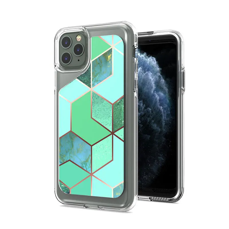 casos de telefone para iphone 11 pro XR max 6 7 8plus IMD Impresso TPU PC móvel cobertura de telefone