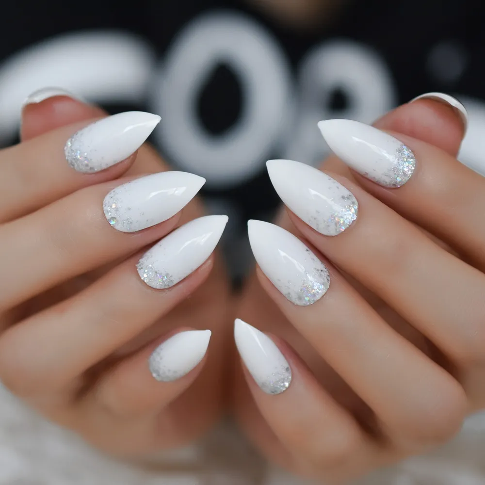 11 Pretty Nail Designs In White You Will Love