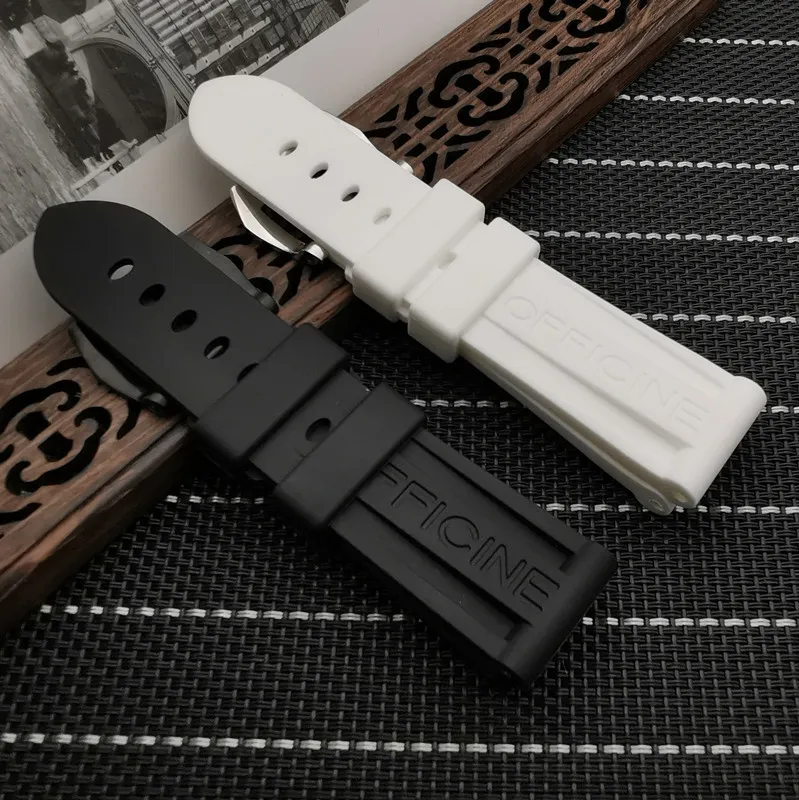 Panerai rubber online strap 26mm