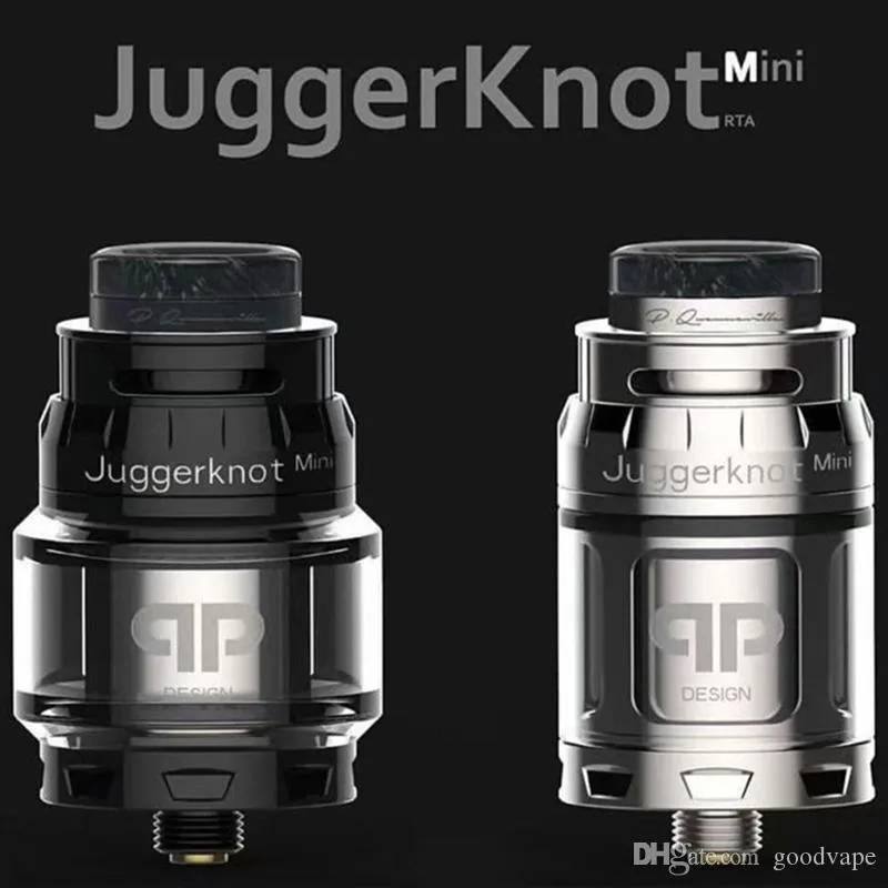 Newest Clone QP Designs JuggerKnot Mini RTA Replaceable Tank Atomizer Vaporizer Single Coil
