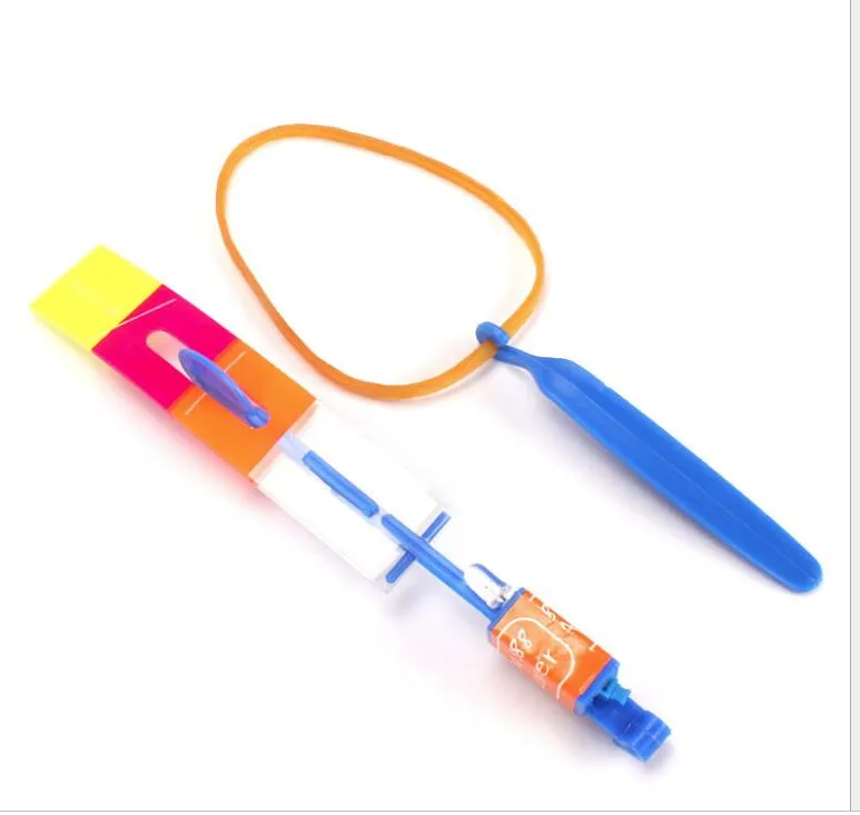 Rubber band light up helicopter outlet