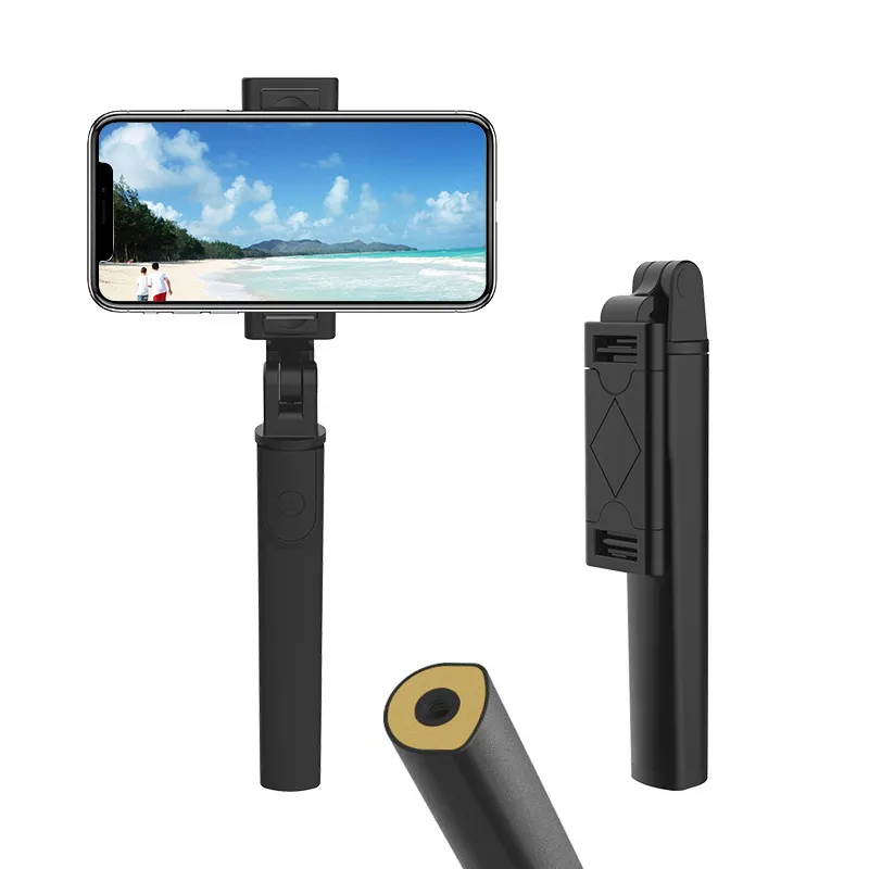 Bluetooth 4.0 Bezprzewodowy Selfie Stick Selfie Bar Mini Tripod na wszelkiego rodzaju telefon komórkowy Składany Handheld Monopod Malel
