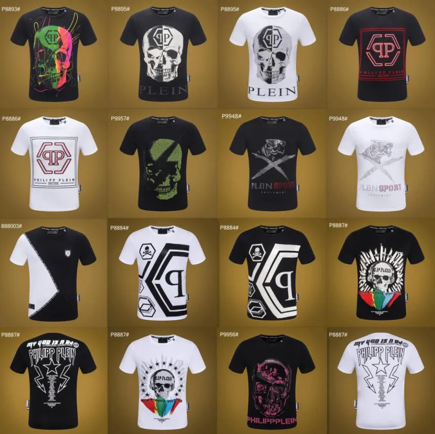 Compra 19SS Philipp Plein Pp Hombres Marca De Lujo Camisetas Camiseta De  Manga Corta Diseñador Camisetas De Manga Corta Hombres Moda Cráneo Camiseta  Tops Barato | Entrega Rápida Y Calidad | Es.Dhgate
