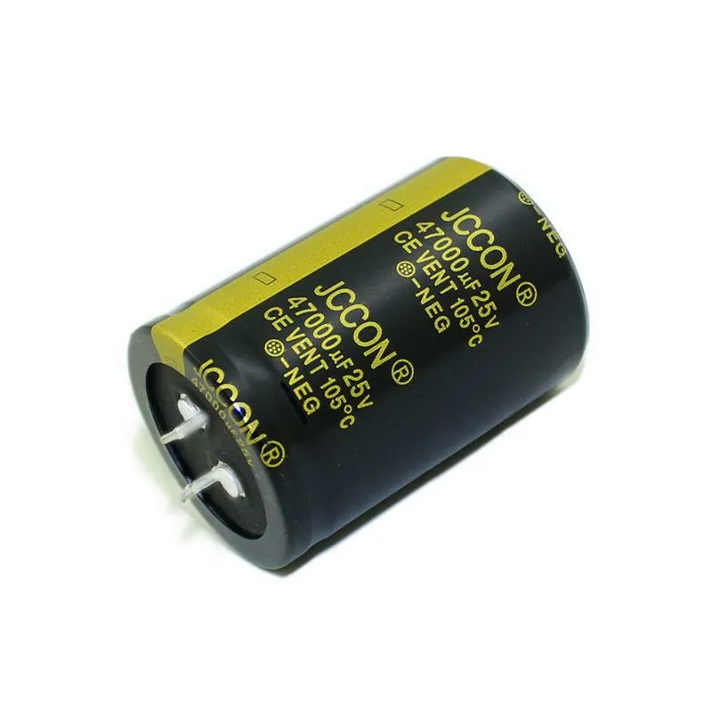 JCCON horn aluminum electrolytic capacitor 25v47000uf volume 35*50 Inverter power