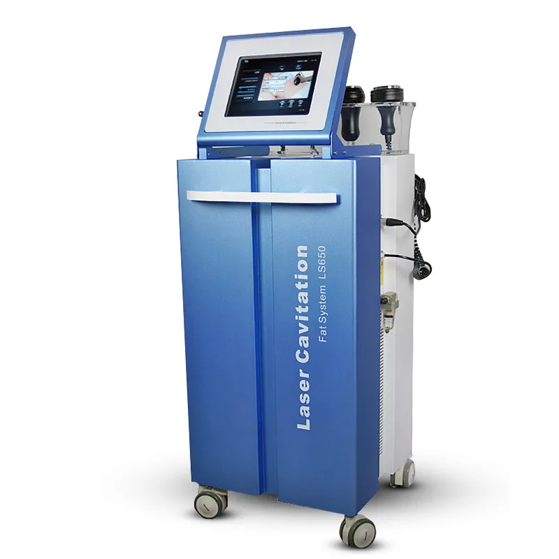 Alta qualità Professionale Multifunzionale cavitazione laser corpo dimagrante apparecchiature di bellezza rf vuoto rimozione del grasso perdita di peso LS650