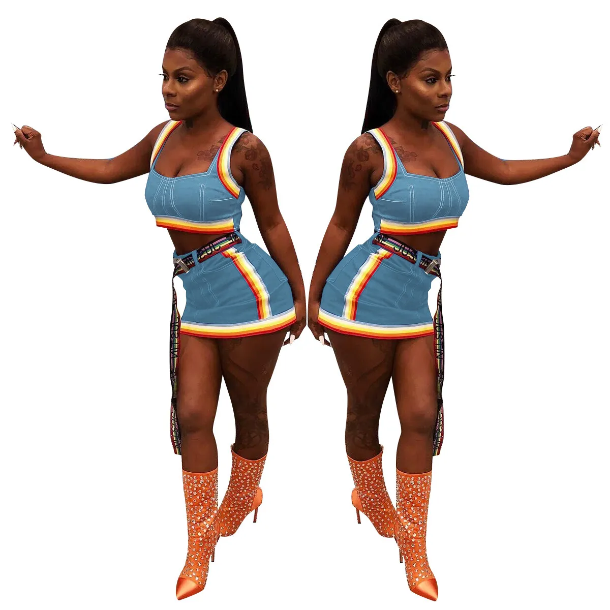 Blue matching cheap set