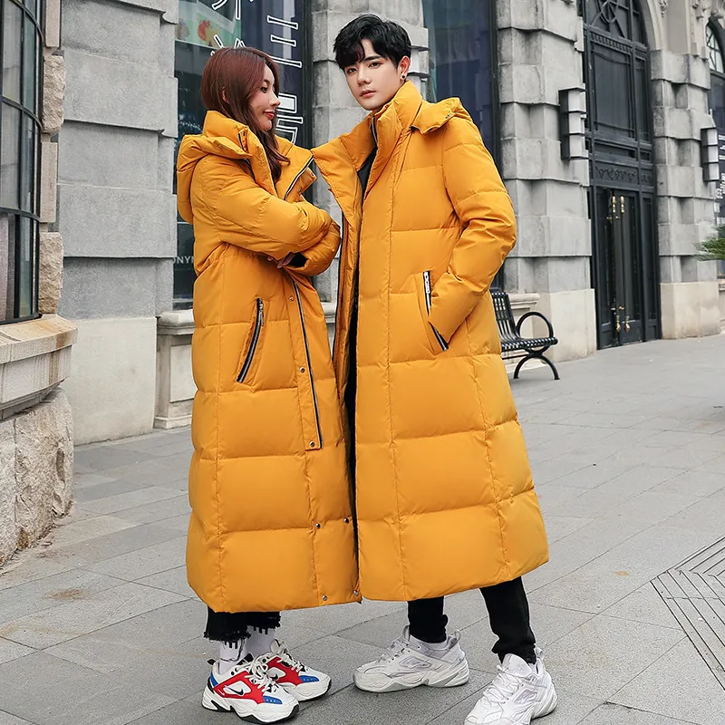 Mens Extra Long Down Jacket Winter Parka Short Sleeve Hoodie Mens Snow Wear Windbreaker Overcoat Thickened And Warm In Plus Sizes 5XL Black From Tomwei 106.6 DHgate.Com