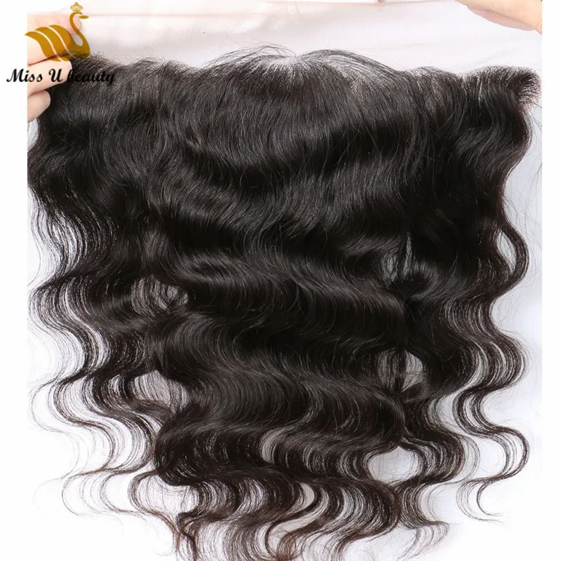 13*4 dentelle frontale fermeture droite BodyWave LooseWave bouclés vague profonde vierge cheveux humains Transparent LaceFrontal