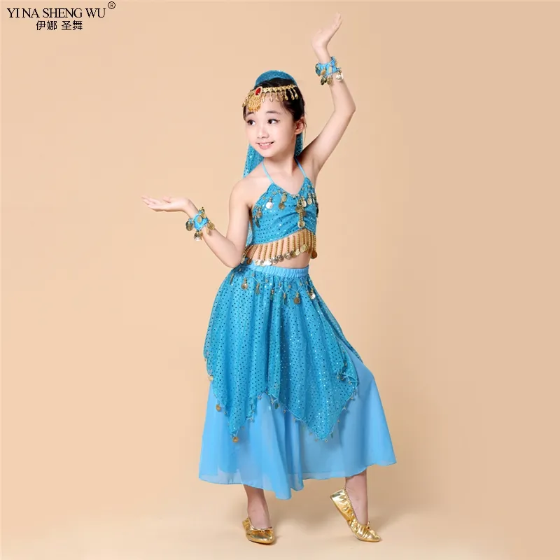 Costume de danse orientale Jasmine turquoise