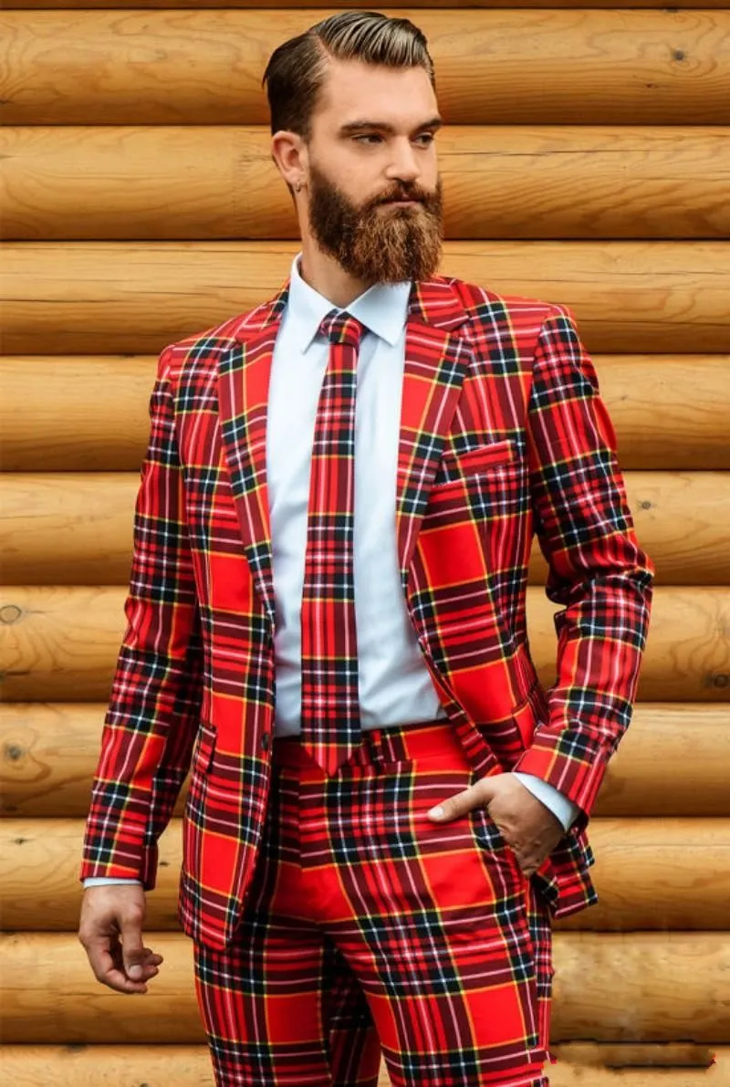 Fashion Groom Tuxedos Notch Lapel Slim Fit Groomsmen Bröllop Tuxedos Populära män Formell Blazer Prom Jacket Suit (Jacka + Byxor + Tie) 335