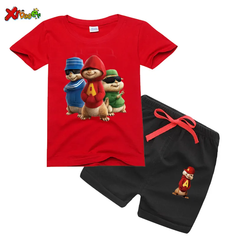 2020 Bambini Magliette Set Ragazzi Manica Corta Camicia Alvin Superstar  Ragazzi Ragazze T Shirt Copre Gli Insiemi Camicie Alvin Costume Bambini  Sets CY200516 Da 25,11 €