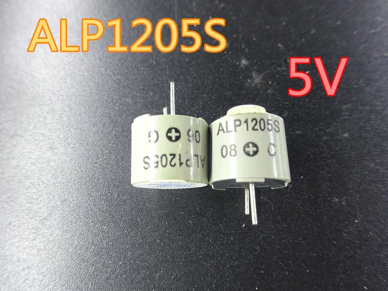Componentes eletrônicos 50 pçs / lote 5V Buzzer Alp1205s em estoque