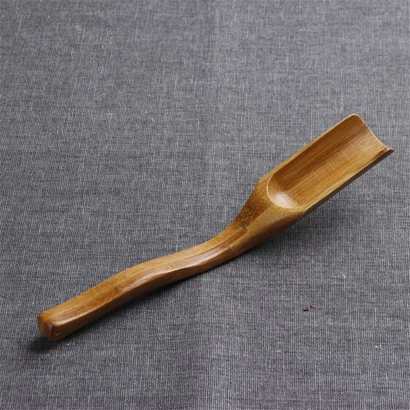 1pc Bamboo Tea Coffee Spoon مجرفة Matcha مسحوق ملعقة صغيرة