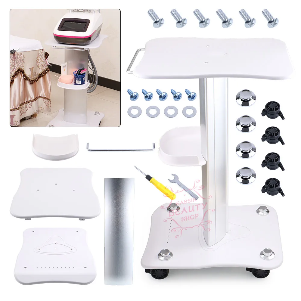 Trolley Cart Assembled Stand For Ultrasonic Cavitation Vacuum Radio Frequency Laser Beauty Salon Machine Equipment