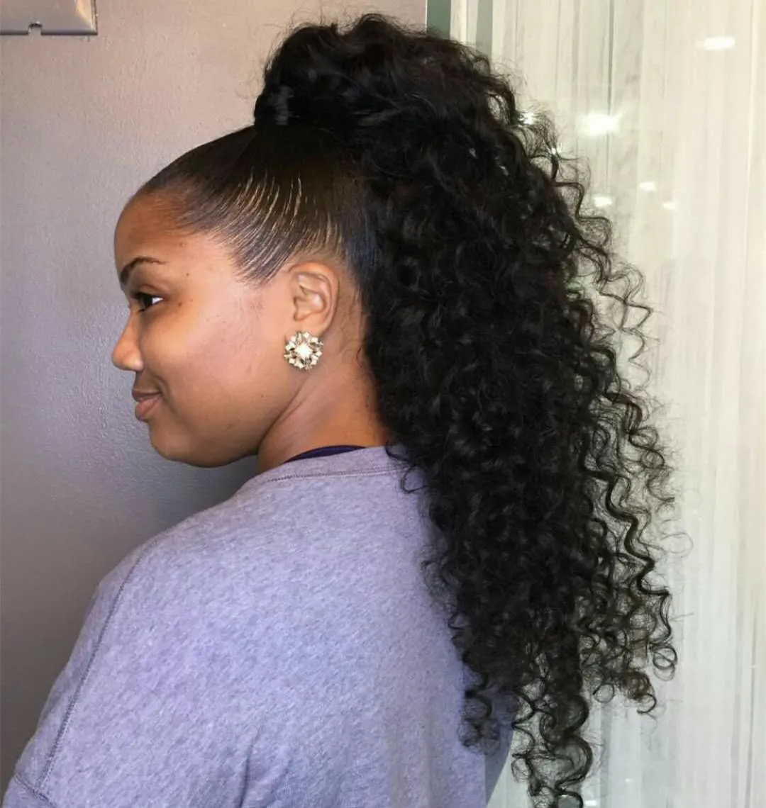 Ponytail clearance extensions echthaar